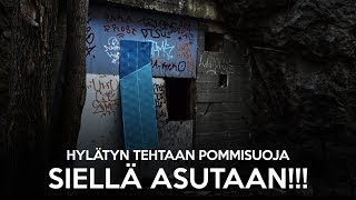 Hylätyn tehtaan pommisuoja  SIELLÄ ASUTAAN [upl. by Mcallister957]