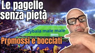 🔴🟡🚨🚨 LE PAGELLE CRUDE PROMOSSI E BOCCIATI Forza ROMA [upl. by Fesoj]