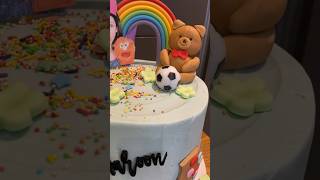 KIDS CAKE 😍miss rachel begginershowto foodology shorts cakedecorating cakeshorts cake kids [upl. by Micah249]