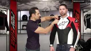 Alpinestars Jaws Leather Jacket Review at RevZillacom [upl. by Ytsanyd]