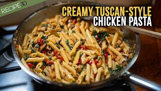 Creamy SunDried Tomato Chicken Pasta You’ll Love [upl. by Peck745]