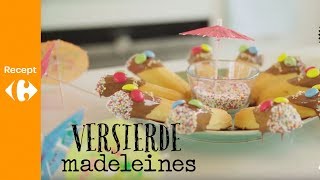 Versierde madeleines met chocolade en smarties [upl. by Devina]