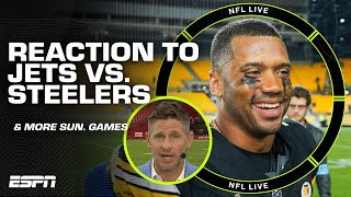 Give Russell Wilson his flowers 😤 Reaction to Steelers win vs Jets LionsVikings amp MORE 🍿 [upl. by Sarah]