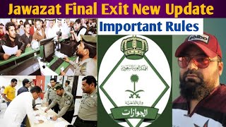 Final exit visa Saudi Arabia rules  jawazat final exit paper Saudi Arabia [upl. by Gonsalve]