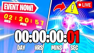 FORTNITE EVENT COUNTDOWN LIVE🔴 247 amp Ingame Event Right Now [upl. by Nileak]