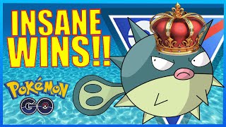 BELIEVE IN THE QWILGOD INSANE SET WITH QWILFISH  POKÉMON GO BATTLE LEAGUE [upl. by Caddaric]