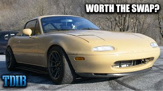 K24 Swapped Mazda Miata Review Is a KSwap Really Worth It [upl. by Hickie782]