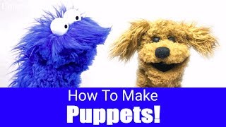 How To Make A Puppet  Puppet Building 101  How to Make a Snoof [upl. by Remsen]