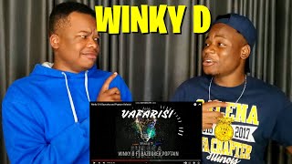 Winky D ft Bazooka and PoptainVafarisi  REACTION [upl. by Leahey]