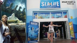 Spain part 11 VISITING SEA LIFE Vlog 119 [upl. by Rosemaria]