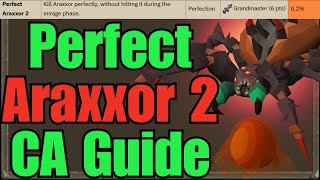 Perfect Araxxor 2 Combat Achievement Guide  Walkthrough [upl. by Hgielanna]