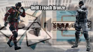 I played Ace and Frost in Siege until I hit Bronze [upl. by Epuladaug]