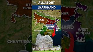 Geography of Jharkhand upsc ssc cds nda [upl. by Gnik]