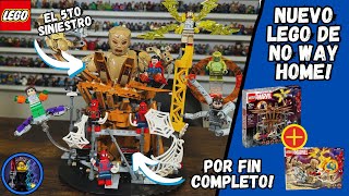 NUEVO LEGO de SpiderMan No Way Home  Review  Minifigs [upl. by Atiuqat282]