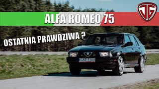 Alfa Romeo 75  ostatnia prawdziwa Alfa [upl. by Lenrad388]