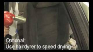 Repaint your car seats using Upholstery Fabric Spray Paint [upl. by Mari917]