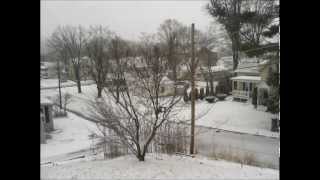 Snow Storm Nemo Time Lapse  February 2013 Blizzard [upl. by Charisse888]