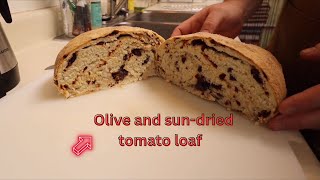 Mediterranean olive and sundried tomato bread ￼ [upl. by Zahara]