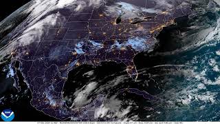 CONUS Oct 27 2024  24 Hour Timelapse [upl. by Nnayllehs]