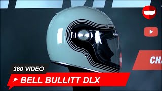 Bell Bullitt DLX FullFace Helmet Flow Gloss Gray Black  ChampionHelmetscom [upl. by Manella]