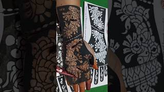 😍How to Apply Mehndi Sticker shorts dipbox viralvideos mehandikadesign [upl. by Osugi]