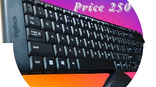 Logitech MK220 Wireless keyboard amp mouse combo Review [upl. by Robby204]