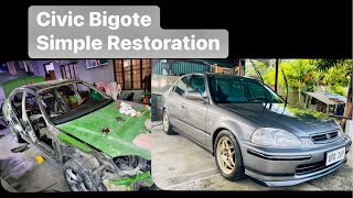 Civic Bigote EK simple build  restoration  1997 Honda Civic Vti  Winasari [upl. by Elmer906]