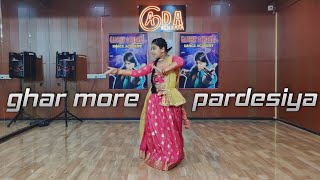 Indian danceghar more pardesiya songchoreography by Ganesh Acharya dance academybollywood [upl. by Malchus712]