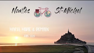 Voyage à Vélo  Nantes au Mont StMichel Vélodyssée et Eurovélo 4 [upl. by Jarrell]