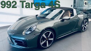 Aventurine Green 2021 Porsche 911 Targa 4S  YouTube Live  Porsche Exclusive Manufaktur [upl. by Guildroy]