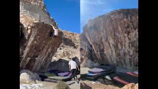 Meat and potatoes V8 Ibex bouldering [upl. by Francisca]