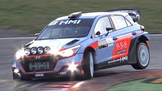 Monza Rally Show 2017 Thursday Shakedown  Ford RS200 Pikes Peak i20 WRC Abarth 124 Rally amp More [upl. by Onaivlis604]