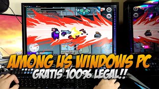 COMO INSTALAR AMONG US WINDOWS PC [upl. by Garber349]