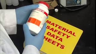 Material Safety Data Sheet MSDS  Laboratory Safety Training [upl. by Brasca]