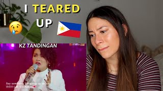 KZ TANDINGAN  SAY SOMETHING  FIRST TIME REACTION [upl. by Wohlen]