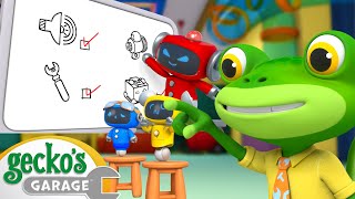 Professor Geckos Garage School  Geckos Garage  Trucks For Children  Cartoons For Kids [upl. by Nnednarb]