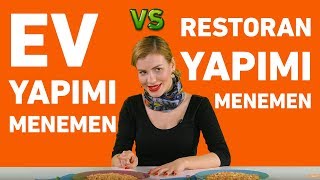 Ev Yapımı Menemen vs Restoran Yapımı Menemen  Yemek Düelloları 13 [upl. by Biddle]