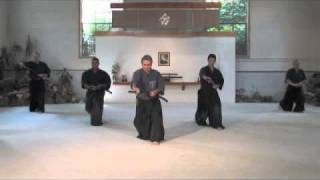 Muso Shinden Ryu Iaido Gyakute Inyo Shintai instruction [upl. by Marlowe]