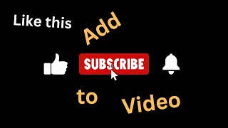 How to Download and Use Green Screen Animations for Like Share and Subscribe [upl. by Harmaning]