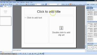 How to Create a Simple Student PowerPoint Presentation [upl. by Boycie]