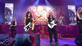 Iron Maiden  The Trooper Live  O2 Arena Prague 3052023 [upl. by Laurin]