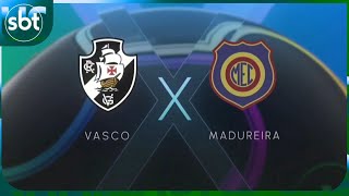 Chamada do Campeonato Carioca 2024  VASCO × MADUREIRA  25012024  SBT Chamadas Plus [upl. by Nagem]