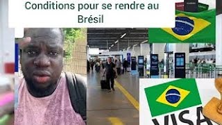 Procédure Visa Suriname pour se rendre au Brésil facilement en wolof voyage avec masamba [upl. by Navannod]