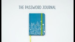 Password Journal [upl. by Kym]