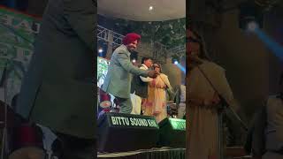 Zamanta song live Balkar Ankhila and Manjinder Gulshan live at Atma Singh Budewal son marriage [upl. by Naesad]