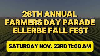 Upcoming Ellerbe Farmers Day Parade 112324 [upl. by Jalbert]