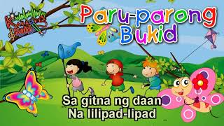 Paruparong Bukid  Karaoke HD Kantang Pambata [upl. by Oiliduab260]