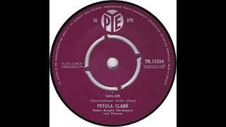 UK New Entry 1961 23 Petula Clark  Sailor [upl. by Demmahom]