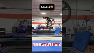 5 trampoline tricks ANYONE can learn trampoline easy tricks [upl. by Shem]