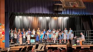 The Cranbury School 2024 Third Grade sings quotUnder The Seaquot [upl. by Grant640]